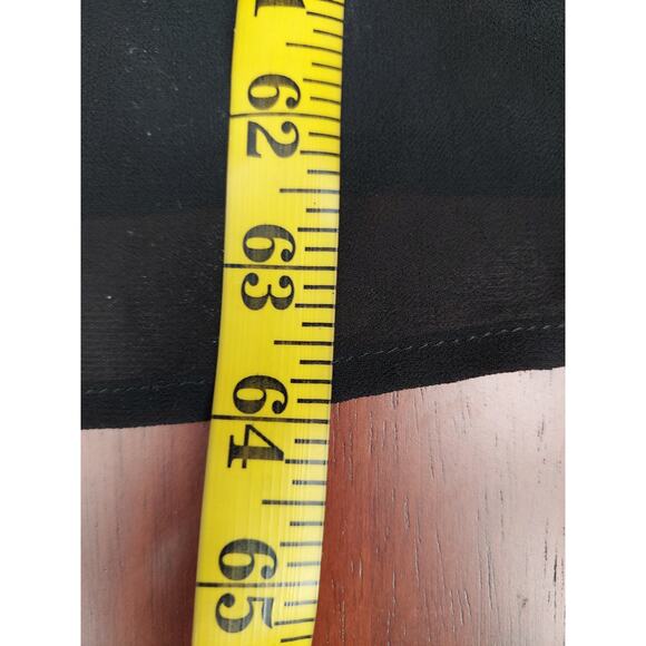 LULU'S XL Thoughts of Hue Black Surplice Maxi Goddess Long Gown Dress NEW B165 - Picture 4 of 9